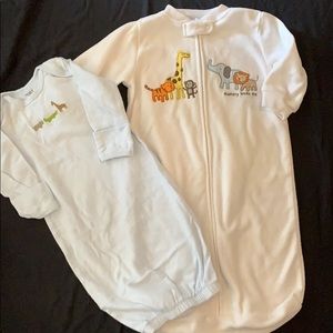 Baby nightgown and sleep sack